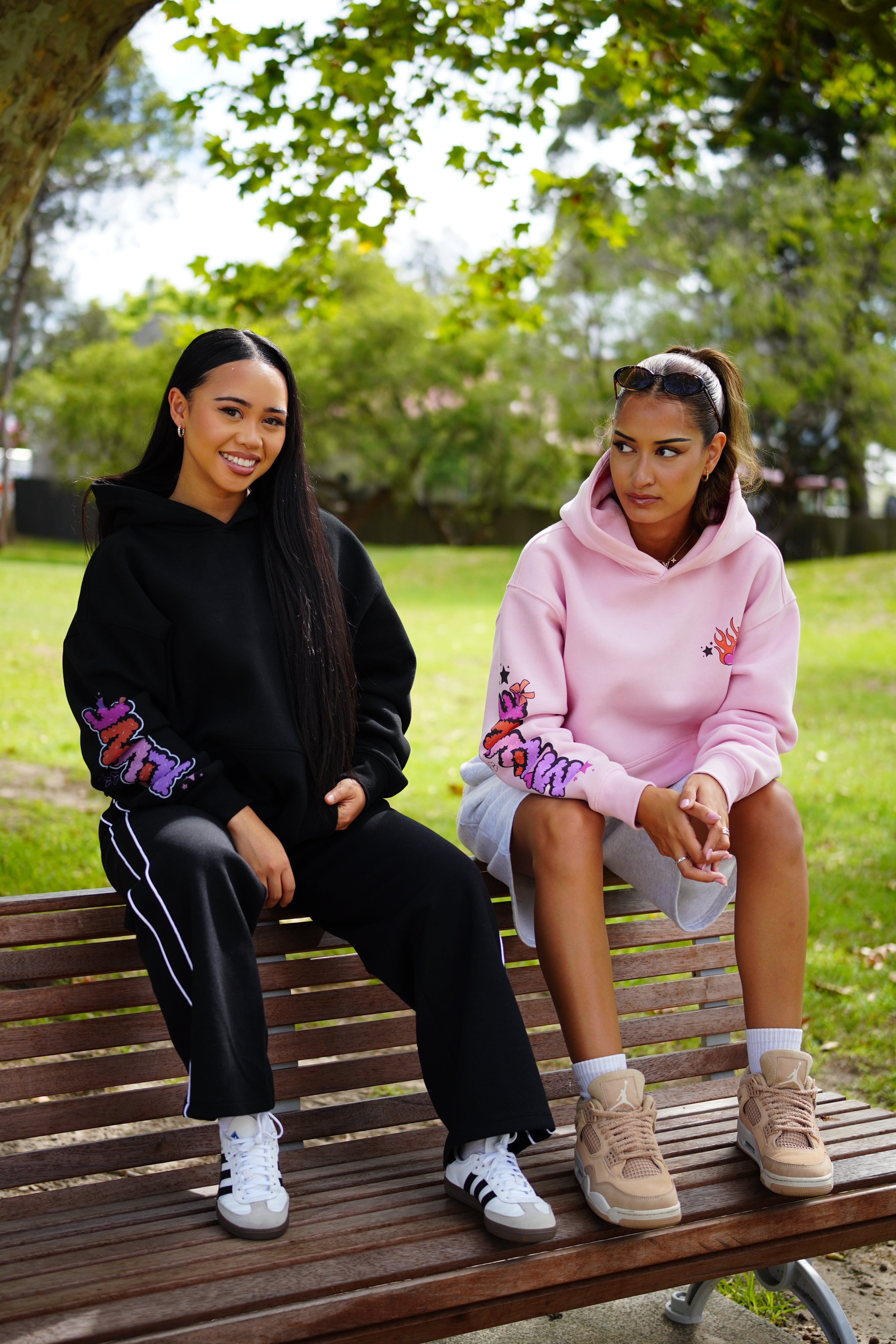 Besties Don't Copy, They Match (Black Edition)